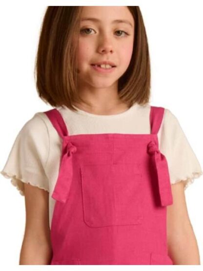 ROMPER DE LINO ROSA HOLLY LAND KIDS - Image 4