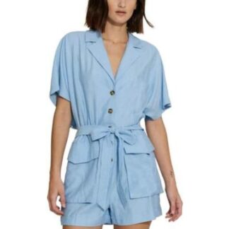 ROMPER LISO AZUL HOLLY LAND