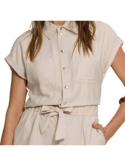 ROMPER LISO BEIGE HOLLY LAND - Image 5