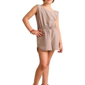 ROMPER LISO GRIS HOLLY LAND KIDS
