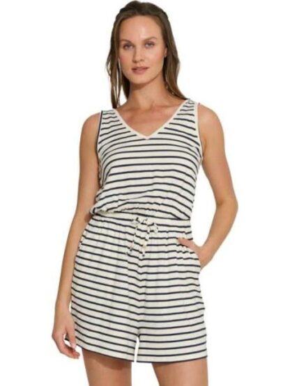 ROMPER RAYAS BLANCO HOLLY LAND