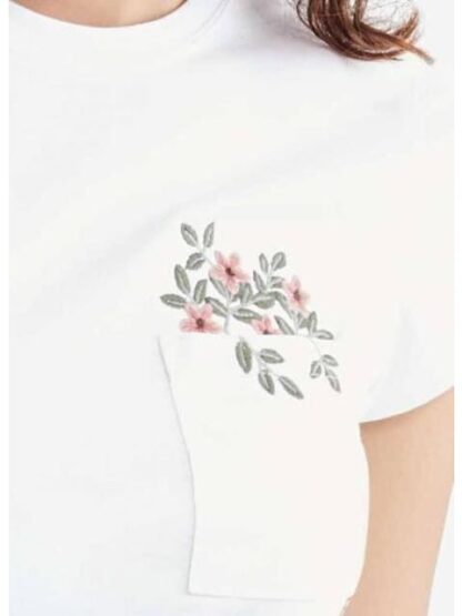 BLUSA CUELLO REDONDO BLANCO HOLLY LAND - Image 2