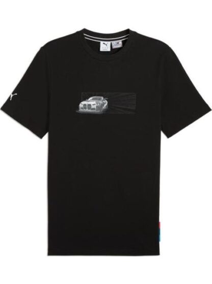 ROPA CASUAL BMW MMS CAR GRAPHIC TEE NEGRO PUMA