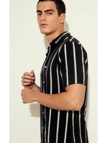 ROPA CASUAL CAMISA NEXT CO V526 NEGRO NEXT CO