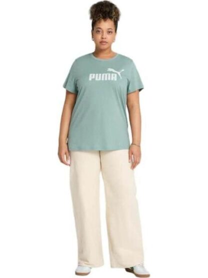 ROPA CASUAL ESS NO. 1 LOGO HEATHER TEE VERDE PUMA - Image 2