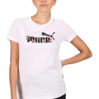 ROPA CASUAL GRAPHICS FLORAL NO. 1 LOGO TEE BLANCO PUMA