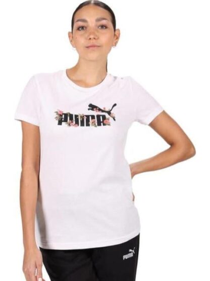 ROPA CASUAL GRAPHICS FLORAL NO. 1 LOGO TEE BLANCO PUMA
