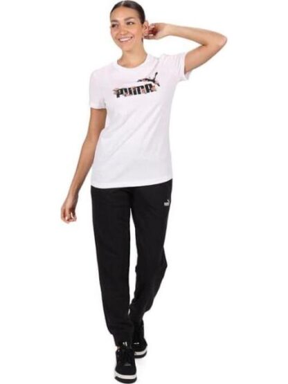 ROPA CASUAL GRAPHICS FLORAL NO. 1 LOGO TEE BLANCO PUMA - Image 3