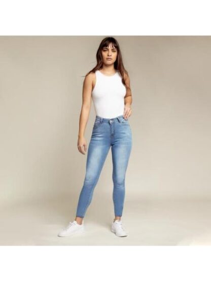 JEANS SUPERSKINNY CINTURA ALTA BLEACH ATMOSPHERE DNM - Image 4