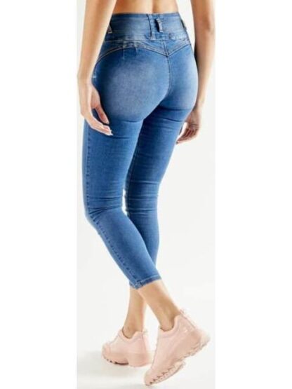 JEANS CINTURA SUPERALTA GRIS FERGINO - Image 2