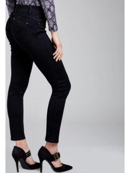 JEANS SUPERSKINNY CINTURA ALTA NEGRO FERGINO - Image 3