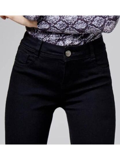 JEANS SUPERSKINNY CINTURA ALTA NEGRO FERGINO - Image 4