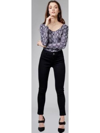 JEANS SUPERSKINNY CINTURA ALTA NEGRO FERGINO - Image 5