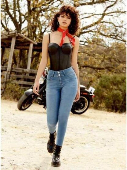 JEANS PUSH UP CINTURA ALTA BLEACH SEVEN JEANS - Image 3
