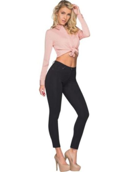LEGGINGS CINTURA REGULAR NEGRO HOLLY LAND - Image 5