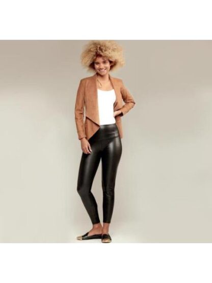 LEGGINGS EFECTO PIEL NEGRO HOLLY LAND - Image 3