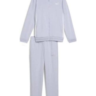 ROPA CASUAL METALLIC HOODED SWEAT SUIT TR G LILA PUMA