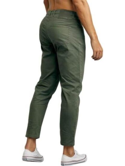 ROPA CASUAL PANTALON D.E.E.P SELECTION PISA VERDE OLIVO D.E.E.P SELECTION - Image 4