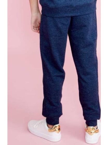 PANTALON JOGGER AZUL MEZCLILLA HOLLY LAND KIDS - Image 2