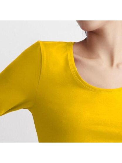 PLAYERA MANGA LARGA AMARILLO HOLLY LAND - Image 4