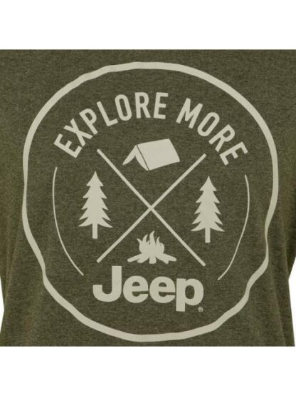 PLAYERA ESTAMPADA VERDE OLIVO JEEP - Image 2
