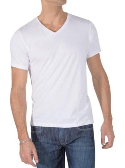 PLAYERA CUELLO V BLANCO NEXT CO - Image 5