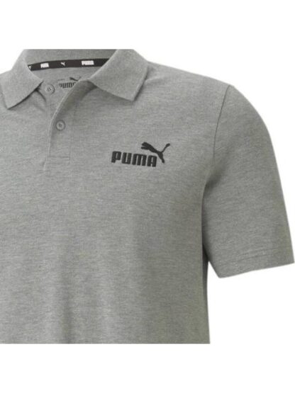 PLAYERA ESS PIQUE POLO GRIS PUMA - Image 3