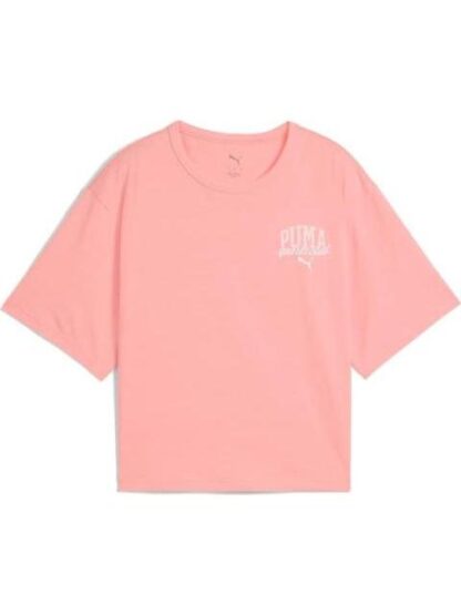 ROPA CASUAL PUMA CLASS RELAXED CROP TEE ROSA PUMA