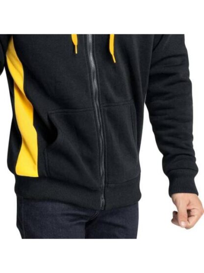SUDADERA CON CAPUCHA NEGRO CATERPILLAR - Image 4
