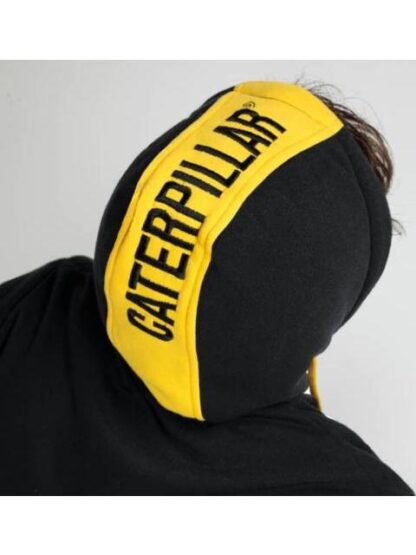 SUDADERA CON CAPUCHA NEGRO CATERPILLAR - Image 5