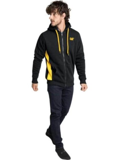 SUDADERA CON CAPUCHA NEGRO CATERPILLAR - Image 6