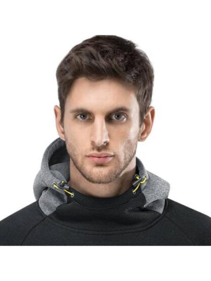 SUDADERA CON CAPUCHA NEGRO CATERPILLAR - Image 2