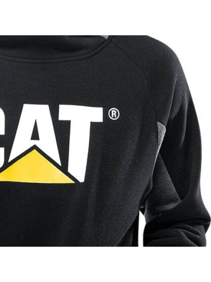 SUDADERA CON CAPUCHA NEGRO CATERPILLAR - Image 3
