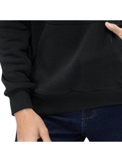 SUDADERA CON CAPUCHA NEGRO CATERPILLAR - Image 6