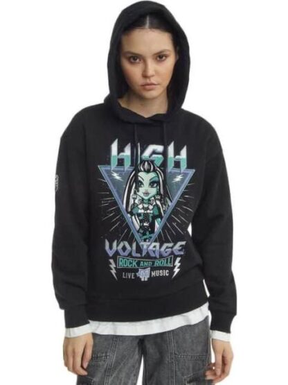 ROPA CASUAL SUDADERA MONSTER HIGH MH01 NEGRO MONSTER HIGH - Image 2