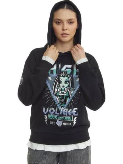 ROPA CASUAL SUDADERA MONSTER HIGH MH01 NEGRO MONSTER HIGH - Image 3