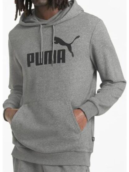 SUDADERA CON CAPUCHA GRIS PUMA - Image 2