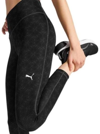 ROPA CASUAL W TAD GRAPHIC TIGHT - 7 8 AOP NEGRO PUMA - Image 4