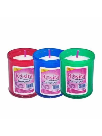 ROSITA ECOLOGICA VELADORA 30 HORAS