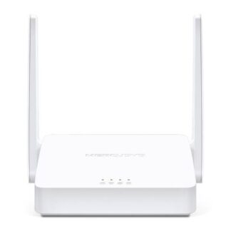 ROUTER MERCUSYS FAST ETHERNET MW302R INALAMBRICO 300 MBIT-S 3X RJ-45 2.4GHZ CON 2 ANTENAS EXTERNAS DE 5DBI