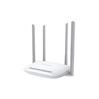ROUTER MERCUSYS FAST ETHERNET MW325R INALAMBRICO 300 MBIT-S 2.4GHZ CON 4 ANTENAS OMNIDIRECCIONALES DE 5DBI