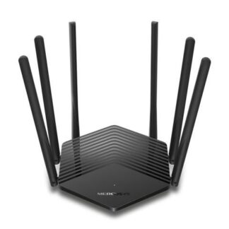 ROUTER MERCUSYS GIGABIT ETHERNET DE BANDA DUAL MR50G INALAMBRICO 1900 MBIT-S 3X RJ-45 2.4 - 5GHZ 5 ANTENAS EXTERNAS