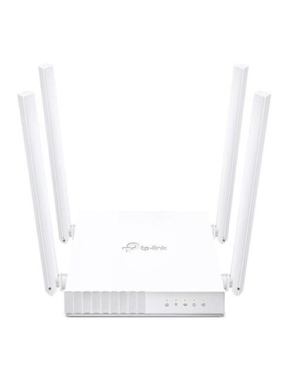 ROUTER TP-LINK FAST ETHERNET DE BANDA DUAL FIREWALL ARCHER C24 INALAMBRICO 433MBIT-S 5X RJ-45 2.4-5GHZ 4 ANTENAS EXTERNAS