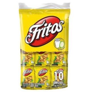SABRITAS FRITOS SAL 10 PZ DE 40 GR