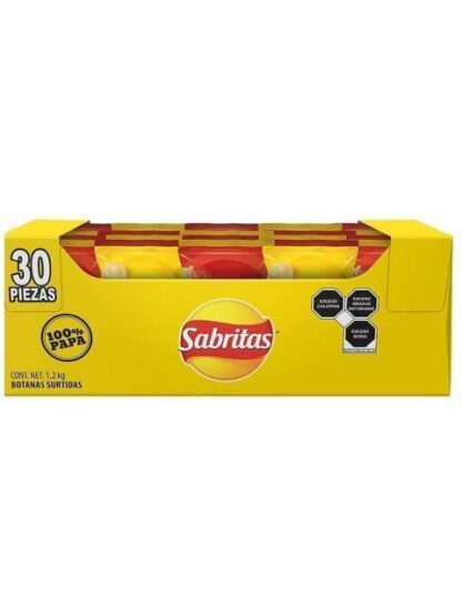 SABRITAS PACK 30 PZ
