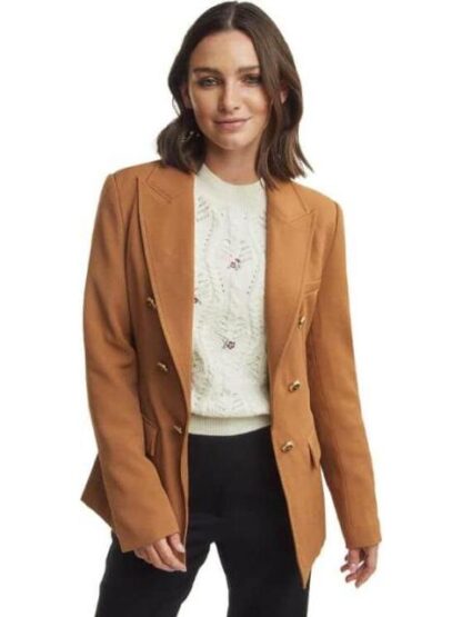 SACO DE VESTIR CAMEL HOLLY LAND - Image 4