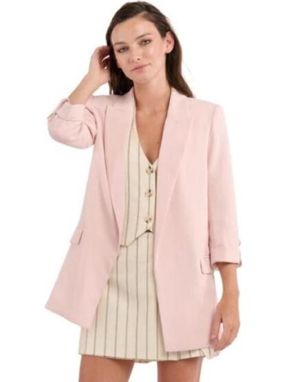SACO LISO MANGA ELEVADORES PALO DE ROSA HOLLY LAND - Image 4