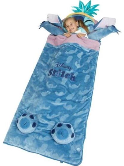 SACO PARA DORMIR STITCH AZUL DISNEY