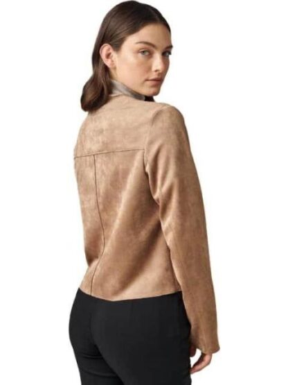 SOBRECAMISA SUEADE BEIGE HOLLY LAND - Image 5