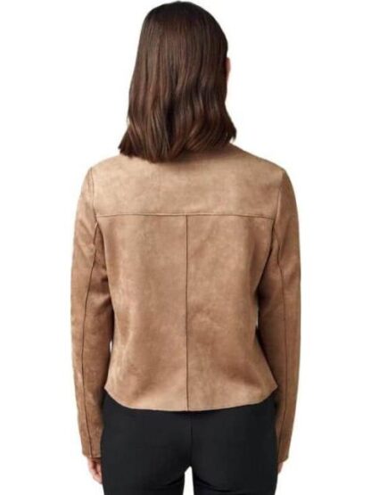 SOBRECAMISA SUEADE BEIGE HOLLY LAND - Image 6